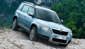 права на управление автомобилем skoda yeti