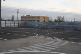 тренировочная площадка автошколы Сталинград